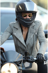Fast and Furious 8 Letty Ortiz Motorcycle Leather Jacket